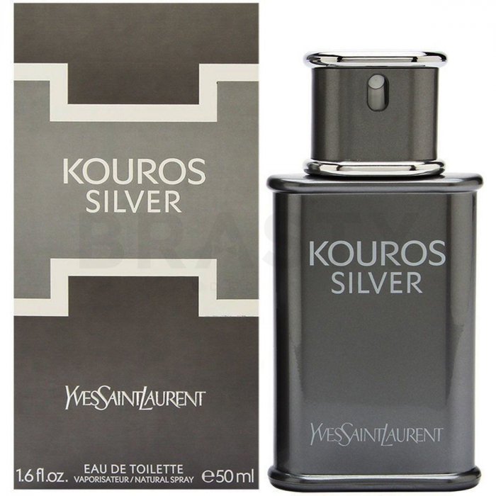 Yves Saint Laurent Kouros Silver Eau de Toilette bărbați 50 ml