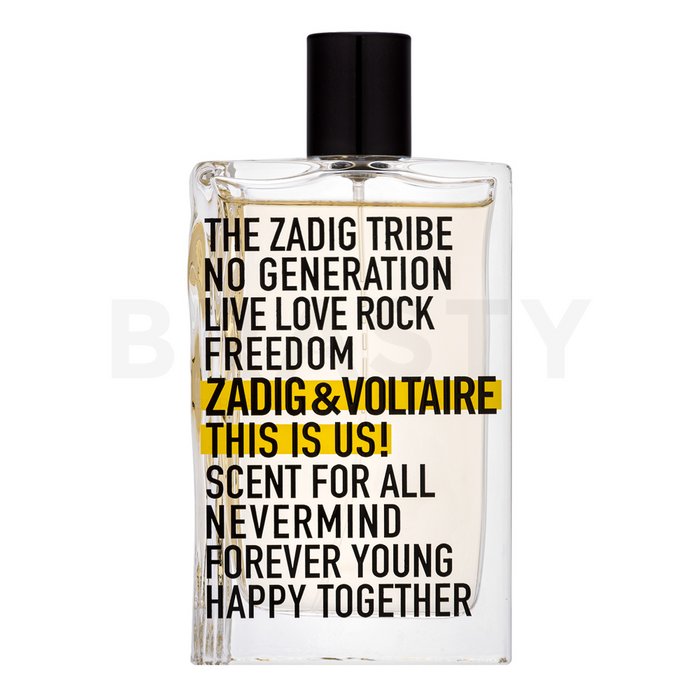 Zadig   voltaire this is us! eau de toilette unisex 100 ml
