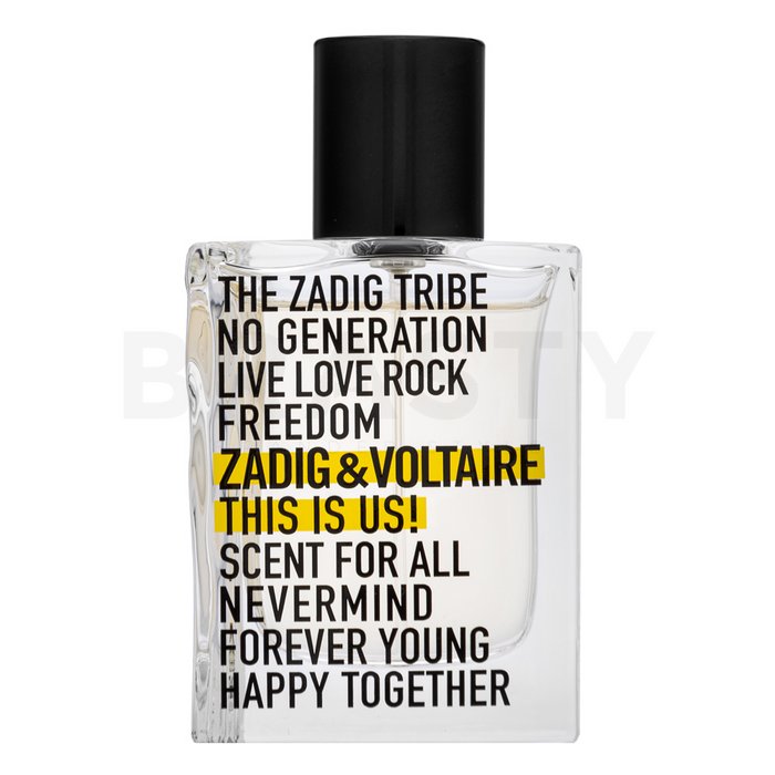 Zadig voltaire this is us! eau de toilette unisex 30 ml