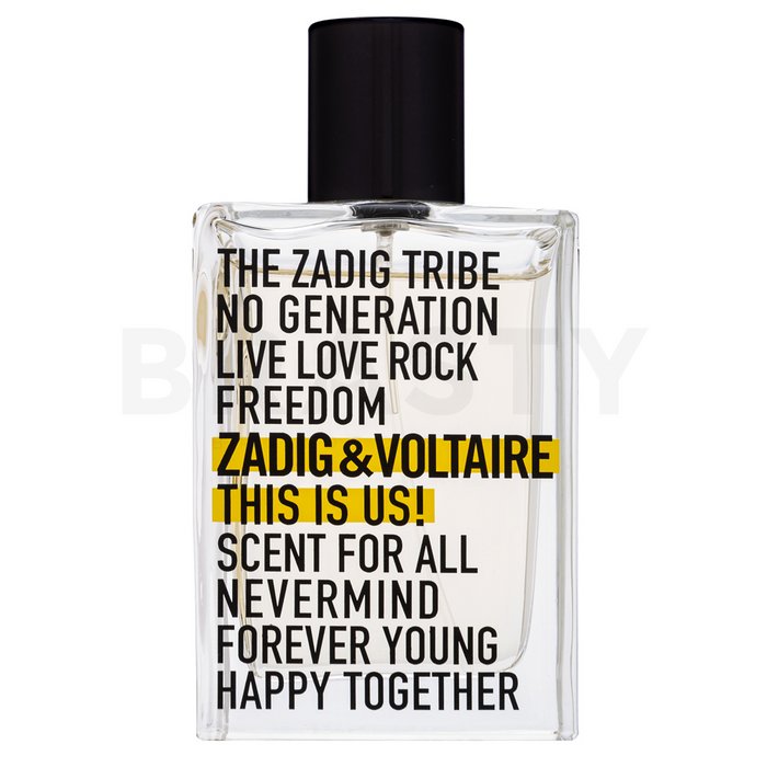 Zadig voltaire this is us! eau de toilette unisex 50 ml